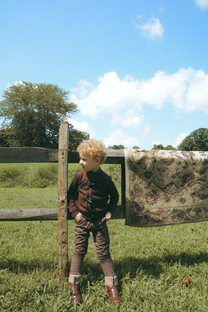 Wool Plaid Pants
