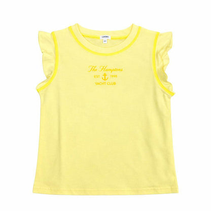 Yacht Club Flutter Sleeve T-Shirt - Girl
