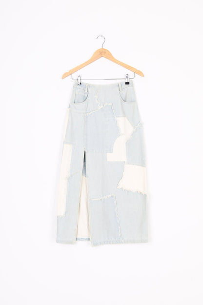Yoconunu Womens Blue Skirt Size S