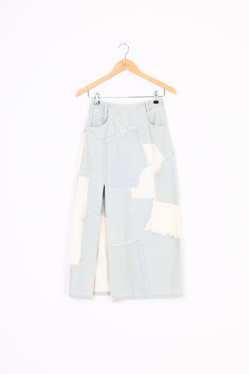 Yoconunu Womens Blue Skirt Size S