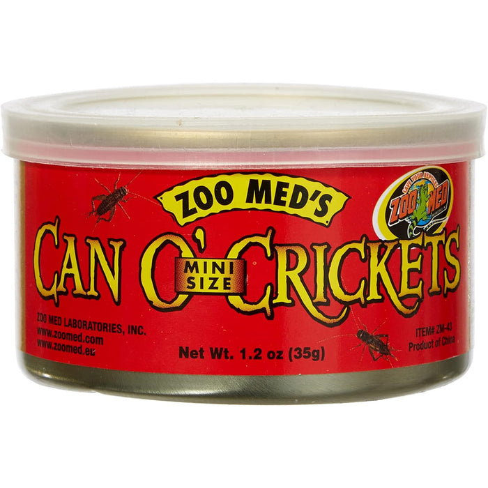 Zoo Med Can O' Crickets Mini 1.2oz