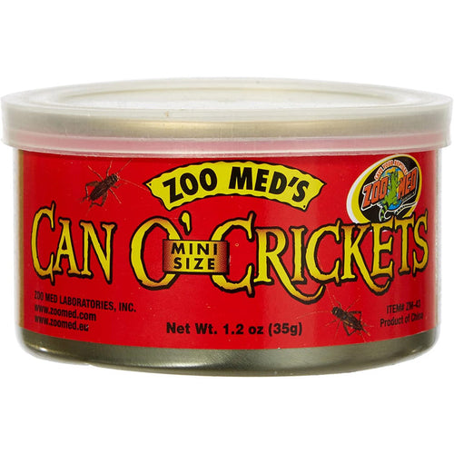 Zoo Med Can O' Crickets Mini 1.2oz